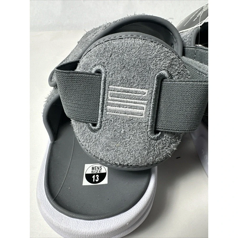 Air Jordan LS Men's Slide Sandals Cool Grey-White DJ9857-002 Size 13 Mens